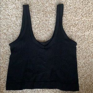Urban Outfitter out from under ribbed crop